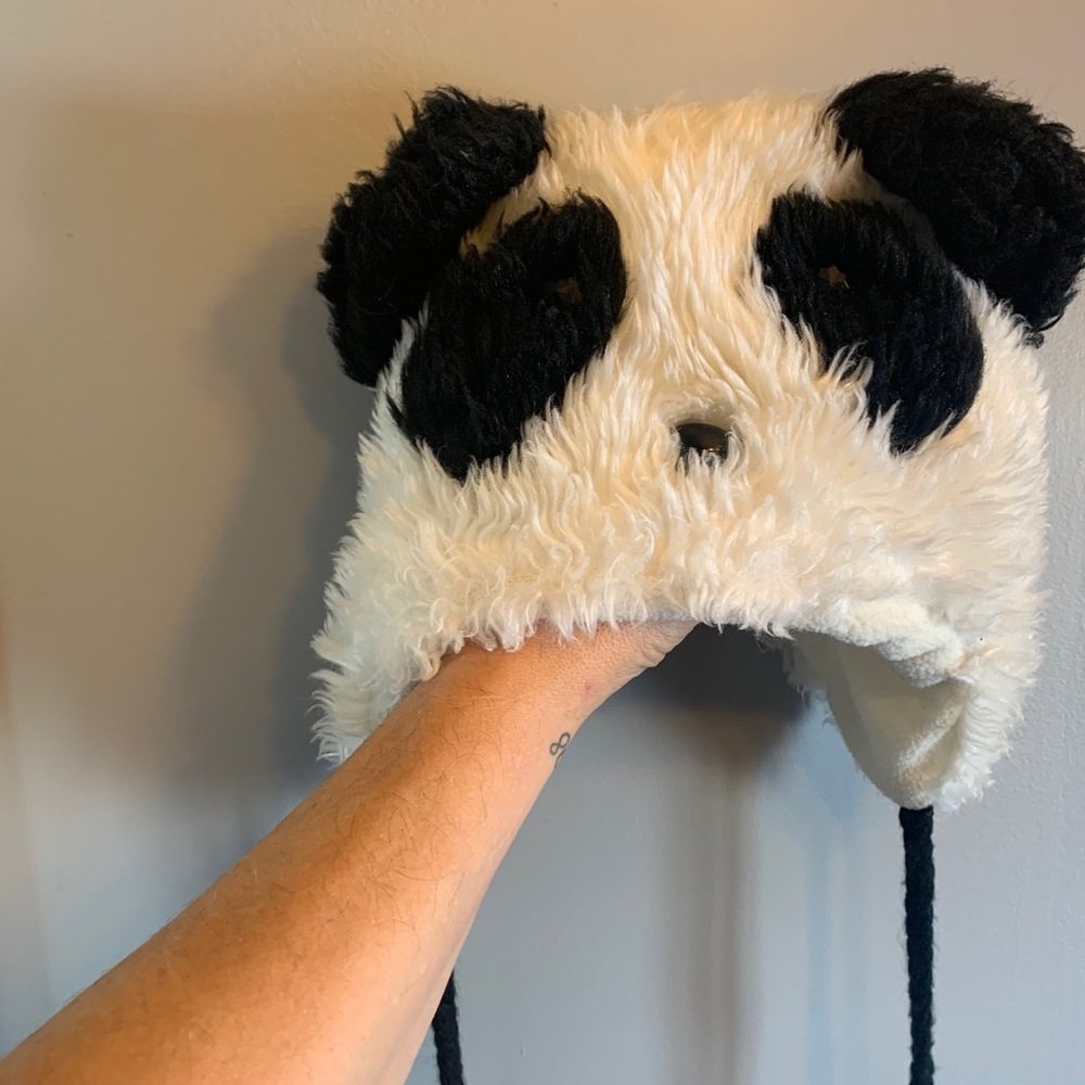 Adorable panda hat